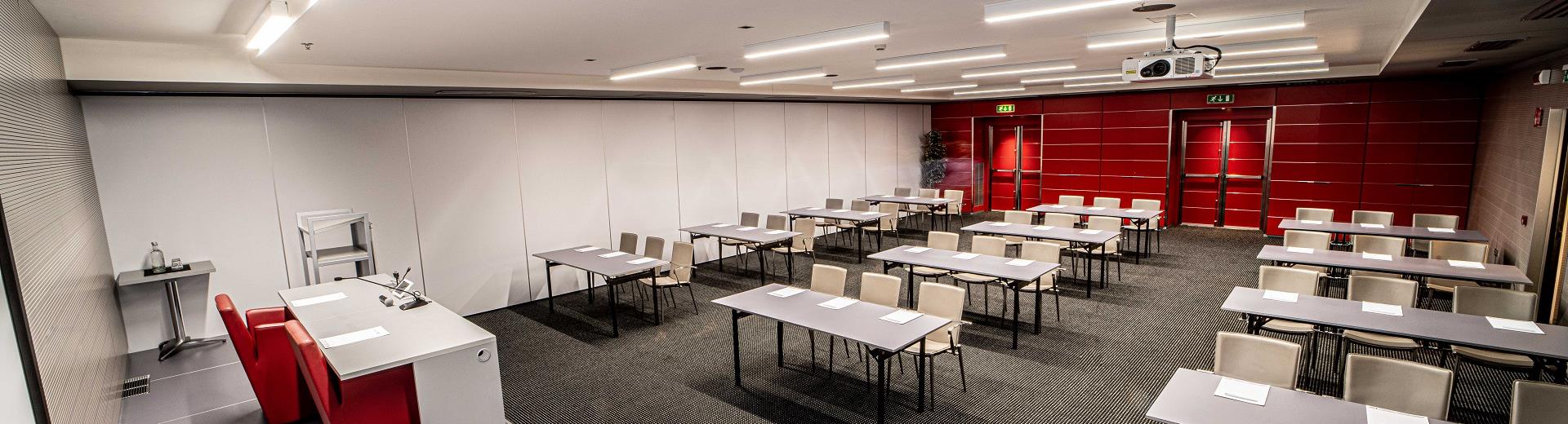 See the meeting rooms of the BW Plus Net Tower Hotel in Padua